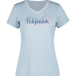 Maglietta da trekking Icepeak Burnham Bleu Clair