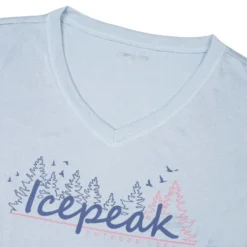 Maglietta da trekking Icepeak Burnham Bleu Clair