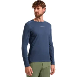 Maglietta da trekking La Sportiva Beyond Longsleeve Night Sky Chalk