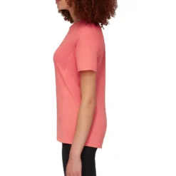 Maglietta da trekking Mammut Selun FL Logo W Salmon