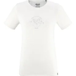Maglietta da trekking Millet Ubic Light Tee Shirt Short Sleeve W Beige