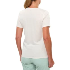 Maglietta da trekking Millet Ubic Light Tee Shirt Short Sleeve W Beige