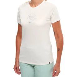 Maglietta da trekking Millet Ubic Light Tee Shirt Short Sleeve W Beige