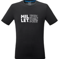 Maglietta da trekking Millet Seneca Short Sleeve Black