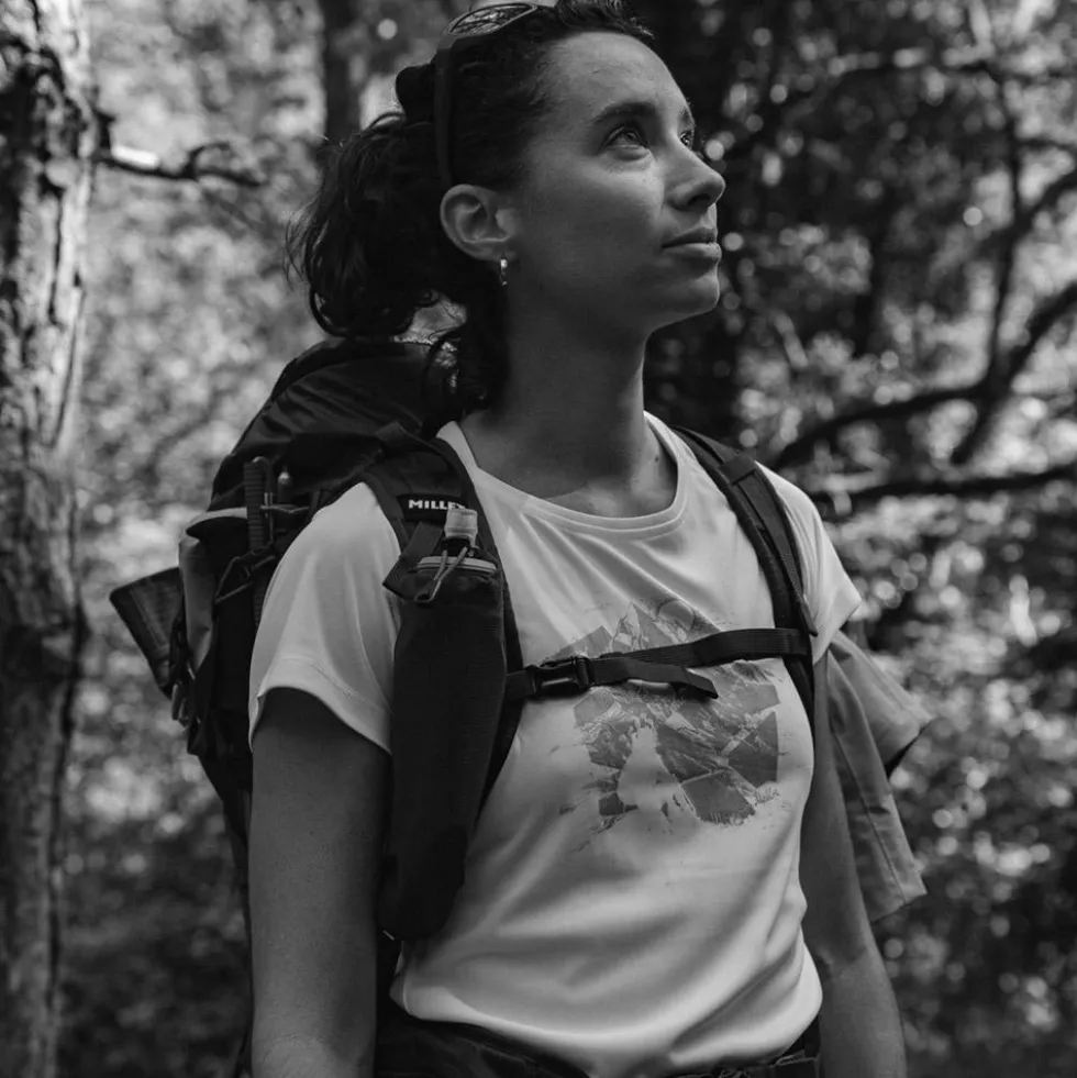 Maglietta da trekking Millet Tana Ts Ss W Vanilla Cream