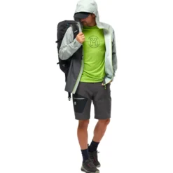 Maglietta da trekking Millet Ubic Light Tee Shirt Short Sleeve M Macaw Green
