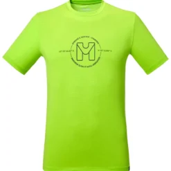 Maglietta da trekking Millet Ubic Light Tee Shirt Short Sleeve M Macaw Green