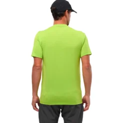 Maglietta da trekking Millet Ubic Light Tee Shirt Short Sleeve M Macaw Green