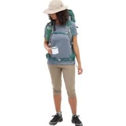 Maglietta da trekking Millet Seneca Heather Ts Ss W Navy Blue