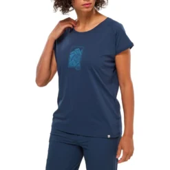 Maglietta da trekking Millet Seneca Short Sleeve W Saphir