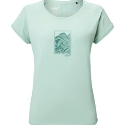 Maglietta da trekking Millet Seneca Short Sleeve W Seaweed