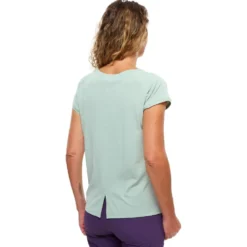 Maglietta da trekking Millet Seneca Short Sleeve W Seaweed