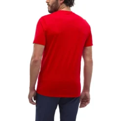 Maglietta da trekking Millet Ubic Light Tee Shirt Short Sleeve M Red