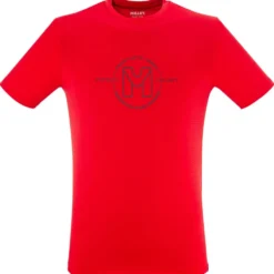Maglietta da trekking Millet Ubic Light Tee Shirt Short Sleeve M Red