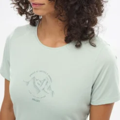 Maglietta da trekking Millet Ubic Light Tee Shirt Short Sleeve W Seaweed