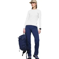 Maglietta da trekking Norrona Femund Tech Long Sleeve W's Snow White