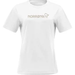 Maglietta da trekking Norrona /29 Cotton Viking W Pure White