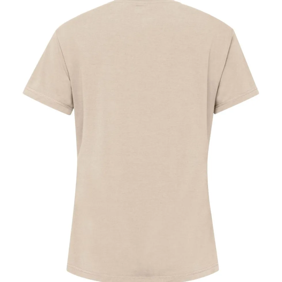 Maglietta da trekking Norrona Femund Tech T Shirt W Oatmeal