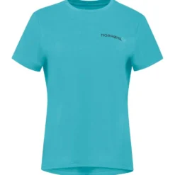 Maglietta da trekking Norrona Femund Tech T Shirt W Aqua Haze