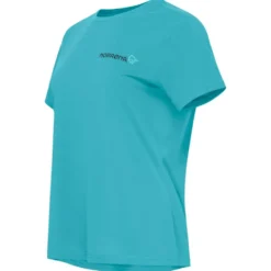 Maglietta da trekking Norrona Femund Tech T Shirt W Aqua Haze
