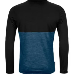 Maglietta da trekking Ortovox 150 Cool Logo Ls M Black Raven