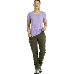 Maglietta da trekking Ortovox 120 Cool Tec Clean W Lush Lavender Blend