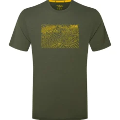 Maglietta da trekking RAB Syncrino Ridge Olive