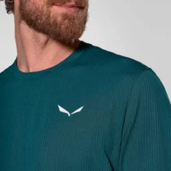 Maglietta da trekking Salewa Pedroc Dry Light T-Shirt Pond Blue