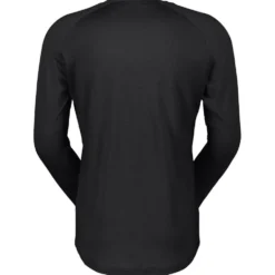 Maglietta da trekking Scott Tee M's Defined Merino Long Sleeve Black
