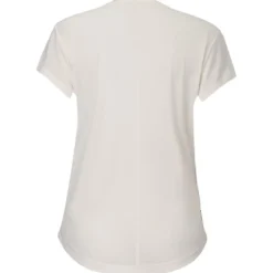 Maglietta da trekking Scott W's Defined Short Sleeve Cotton White