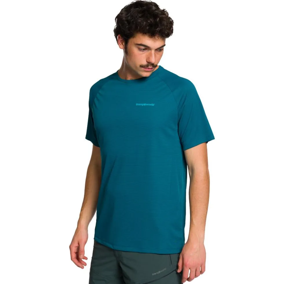 Maglietta da trekking Trangoworld Couvet Blue Coral