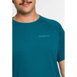 Maglietta da trekking Trangoworld Couvet Blue Coral