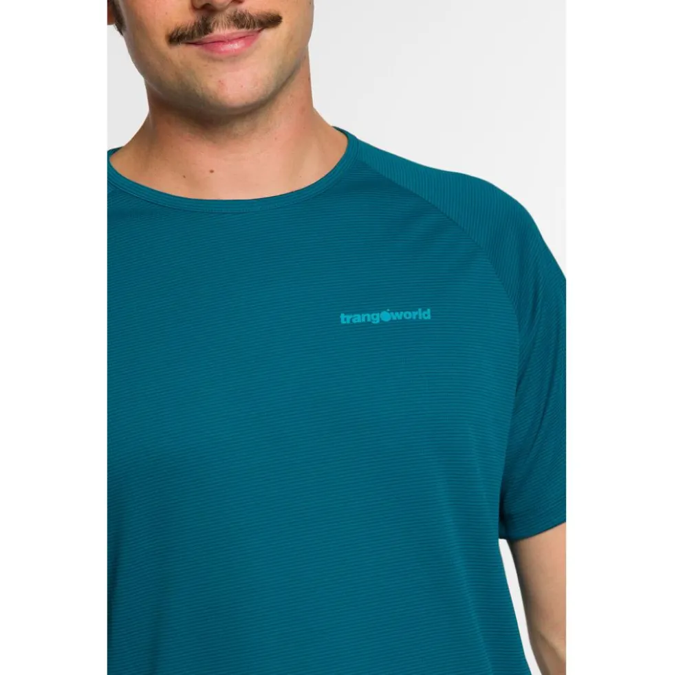 Maglietta da trekking Trangoworld Couvet Blue Coral