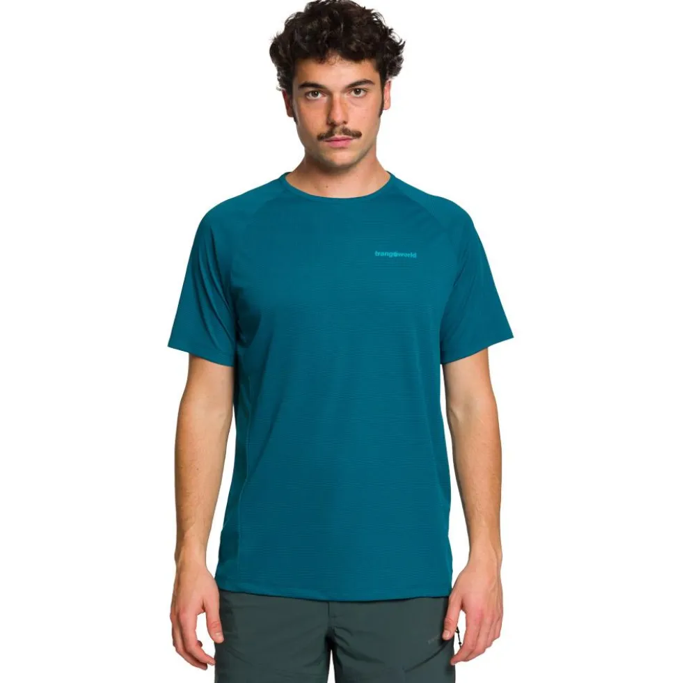 Maglietta da trekking Trangoworld Couvet Blue Coral