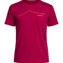 Maglietta da trekking Trangoworld Serneus Beet Red