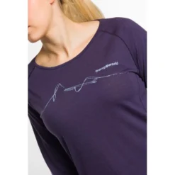 Maglietta da trekking Trangoworld Meru Purple Velvet
