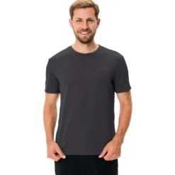 Maglietta da trekking Vaude Men's Essential Tee Shirt Black