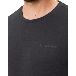 Maglietta da trekking Vaude Men's Essential Tee Shirt Black