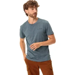 Maglietta da trekking Vaude Men's Essential Tee Shirt Heron