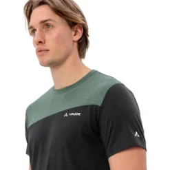 Maglietta da trekking Vaude Men's Sveit Shirt Black Agave