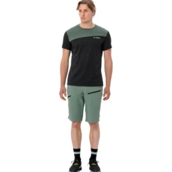 Maglietta da trekking Vaude Men's Sveit Shirt Black Agave
