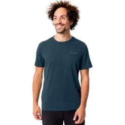 Maglietta da trekking Vaude Men's Essential Tee Shirt Dark Sea Uni