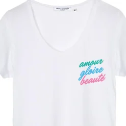 Maglietta French Disorder Dolly Amour Gloire Beauté White