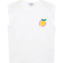 Maglietta French Disorder Poppy Lemonade White