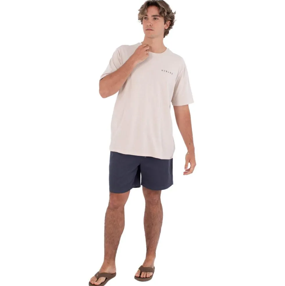 Maglietta Hurley Cycles Of The Earth Short Sleeve Bone