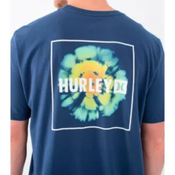 Maglietta Hurley Four Corners Short Sleeve Abyss