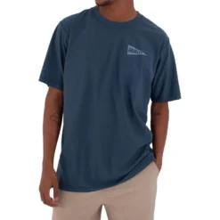 Maglietta Hurley M Sider FP Short Sleeve Tee Shirt Reversible Submarine