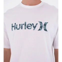Maglietta Hurley Short Sleeve Printing Press Money White
