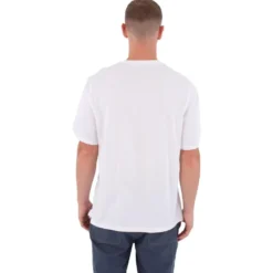 Maglietta Hurley Short Sleeve Printing Press Money White