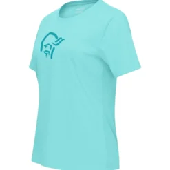 Maglietta Norrona 29 Cotton Viking W's Aqua Haze